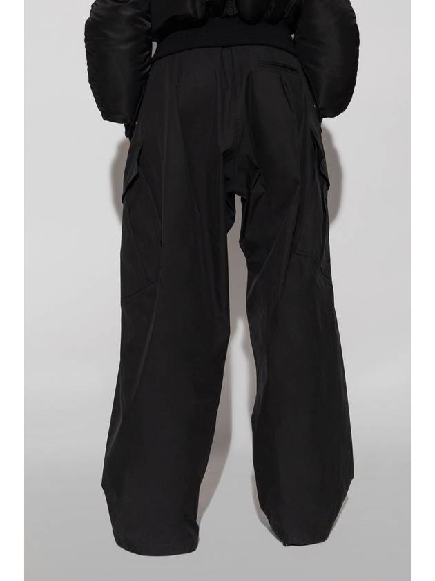 Alexander McQueen Cargo Pants, Women's, Black - ALEXANDER MCQUEEN - BALAAN 4