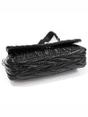 5BD208 Black Vitello Shine Silver Matelasse Shoulder Bag - MIU MIU - BALAAN 4