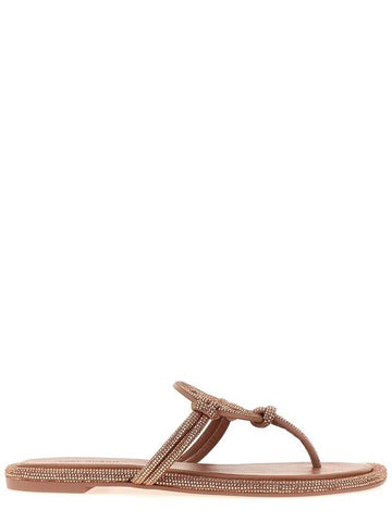 Tory Burch 'Miller Knotted Pave' Sandals - TORY BURCH - BALAAN 1