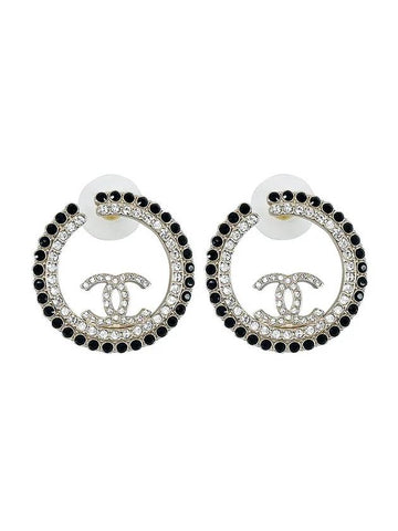 CC Crystal Earrings Gold - CHANEL - BALAAN 1