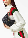 GG Matelasse Leather Mini Shoulder Bag Black - GUCCI - BALAAN 7