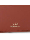 Demi Lune Card Wallet  Brown - A.P.C. - BALAAN 5