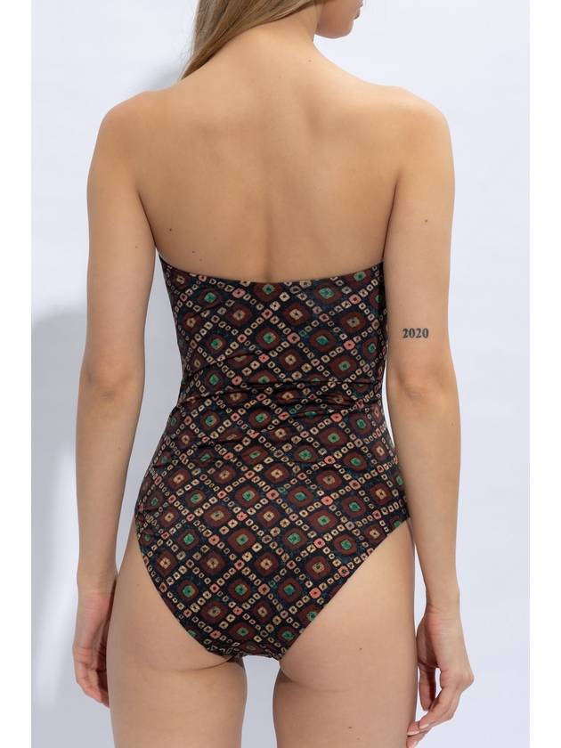 Ulla Johnson ‘Monterey’ One-piece Swimsuit, Women's, Brown - ULLA JOHNSON - BALAAN 3