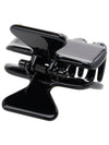 Metal Claw Clip Black - PRADA - BALAAN 6