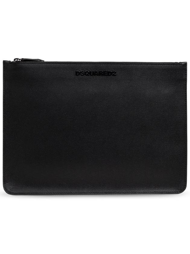 Dsquared2 Briefcase With Logo, Men's, Black - DSQUARED2 - BALAAN 1