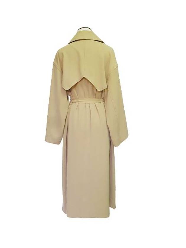 Women's Button Point Trench Coat - GANNI - BALAAN 2