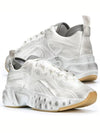 Manhattan Tumbled Low Top Sneakers White - ACNE STUDIOS - BALAAN 2