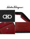 Gancini Half Wallet Black - SALVATORE FERRAGAMO - BALAAN 5