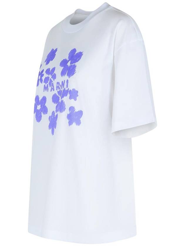 Marni White Cotton T-Shirt - MARNI - BALAAN 2