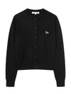 Baby Fox Patch Regular Cardigan Black - MAISON KITSUNE - BALAAN 2