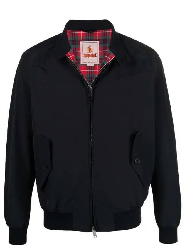 G9 Classic Original Harrington Zip-Up Jacket Black - BARACUTA - BALAAN 5