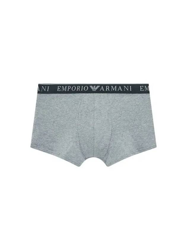 UNDERWEAR Men s Embossed Logo Band Drawn Melange Gray - EMPORIO ARMANI - BALAAN 1