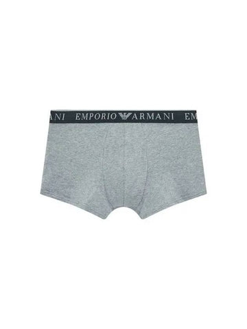 UNDERWEAR Men s Embossed Logo Band Drawn Melange Gray - EMPORIO ARMANI - BALAAN 1