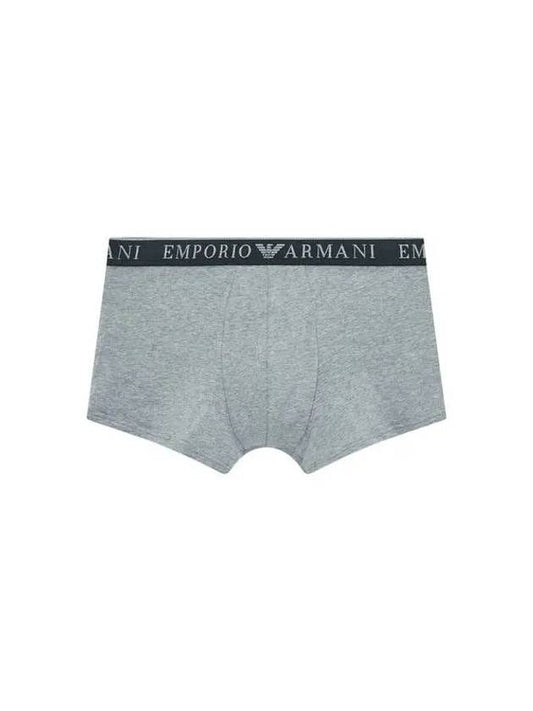 UNDERWEAR Men s Embossed Logo Band Drawn Melange Gray - EMPORIO ARMANI - BALAAN 1