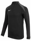 Dri-Fit Strike Half Zip Drill Long Sleeve T Shirt Black - NIKE - BALAAN 3