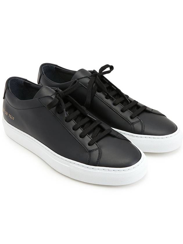 Original Achilles Low Top Sneakers Black - COMMON PROJECTS - BALAAN 4