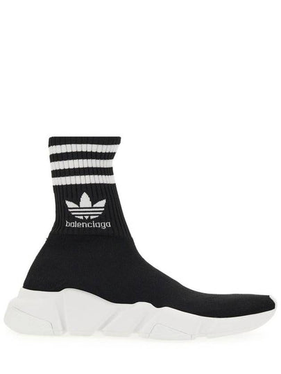 Adidas Speed High Top Sneakers Black - BALENCIAGA - BALAAN 2