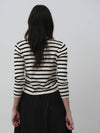 Striped shirring knit Black - THE GREEN LAB - BALAAN 8