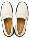 Boy Brushed Calfskin Loafer White - DIOR - BALAAN 3