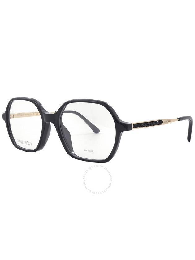 Jimmy Choo Rectangular Hexagonal Ladies Eyeglasses JC380/G 0807 51 - JIMMY CHOO - BALAAN 3