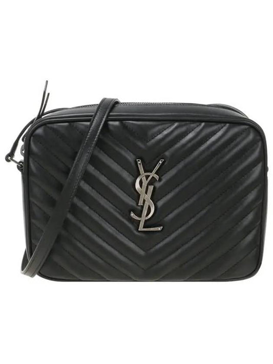 Roux Quilted Cross Bag Black - SAINT LAURENT - BALAAN 2