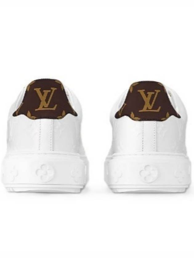 Time Out Monogram Tab Low Top Sneakers White - LOUIS VUITTON - BALAAN 7