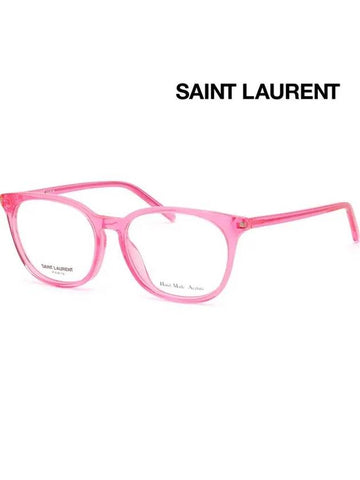 Glasses frame SL38 VL1 translucent pink horn rim - SAINT LAURENT - BALAAN 1