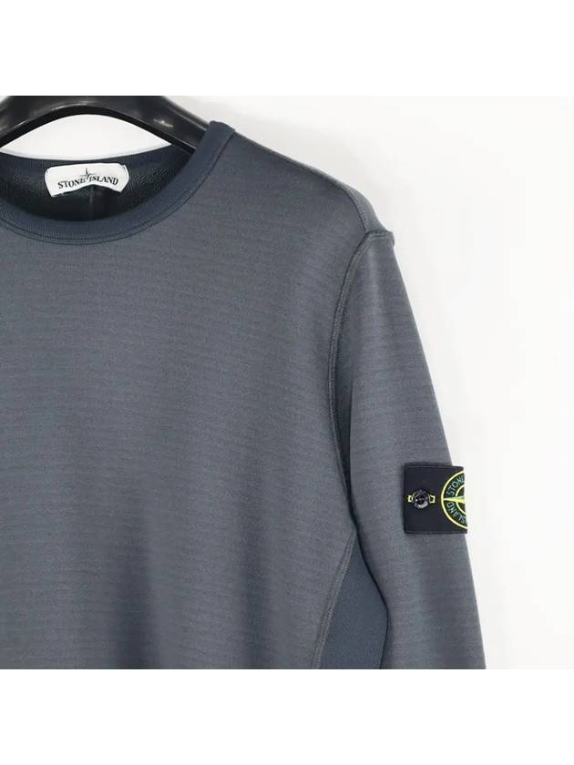 Wappen Patch Sweatshirt Charcoal - STONE ISLAND - BALAAN 3