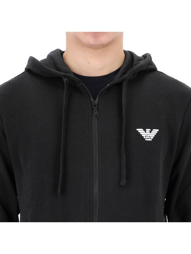 Armani logo pullover hooded zip up 111666 00020 - EMPORIO ARMANI - BALAAN 3