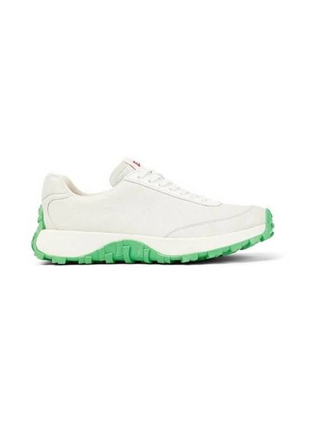 Drift Trail Vibram Leather Textile Low Top Sneakers White - CAMPER - BALAAN 1