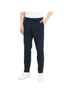 Men's Ellott Bonded Fleece Stretch Pants Navy - J.LINDEBERG - BALAAN 1