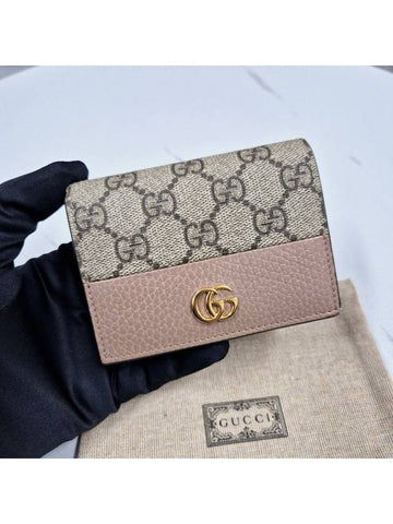 GG Marmont Card Case Wallet - GUCCI - BALAAN 1