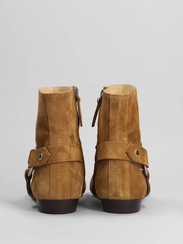 Isabel Marant Siago Low Heels Ankle Boots - ISABEL MARANT - BALAAN 4