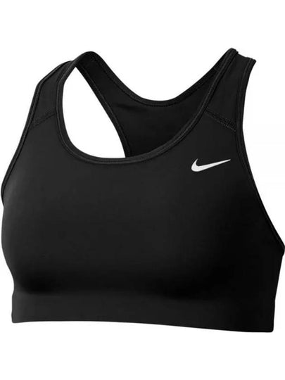 Women's Swoosh Medium Non Padded Sports Bra Black - NIKE - BALAAN 2