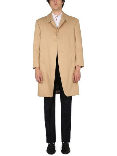 RWB Stripe Single Coat Beige - THOM BROWNE - BALAAN 2