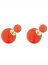 Riviera Tribales Earrings Orange Gold - DIOR - BALAAN 2