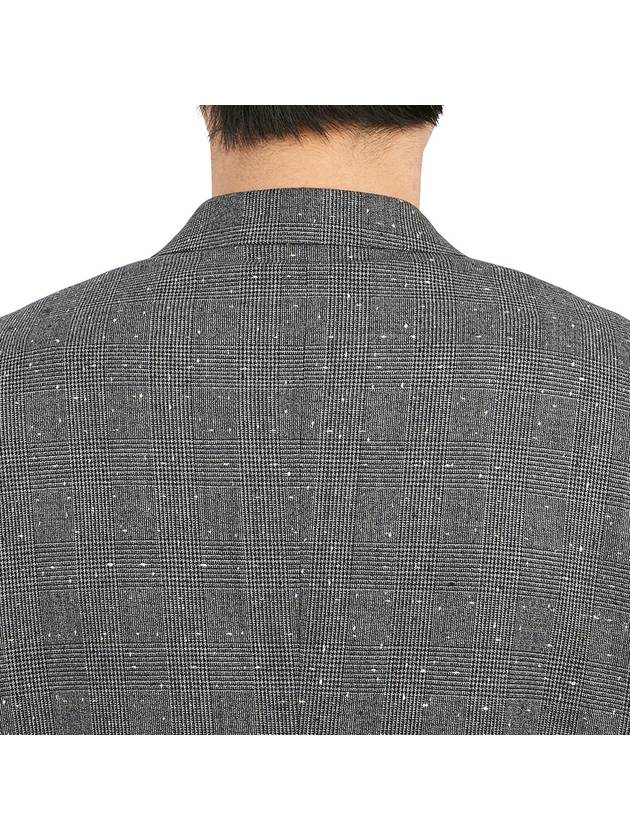 Double Brested Wool Jacket Grey - DIOR - BALAAN 8