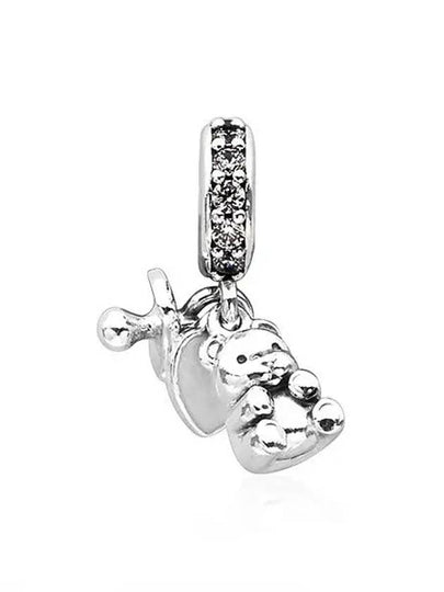 Baby Treasure Dangle Bracelet Charm Silver - PANDORA - BALAAN 2