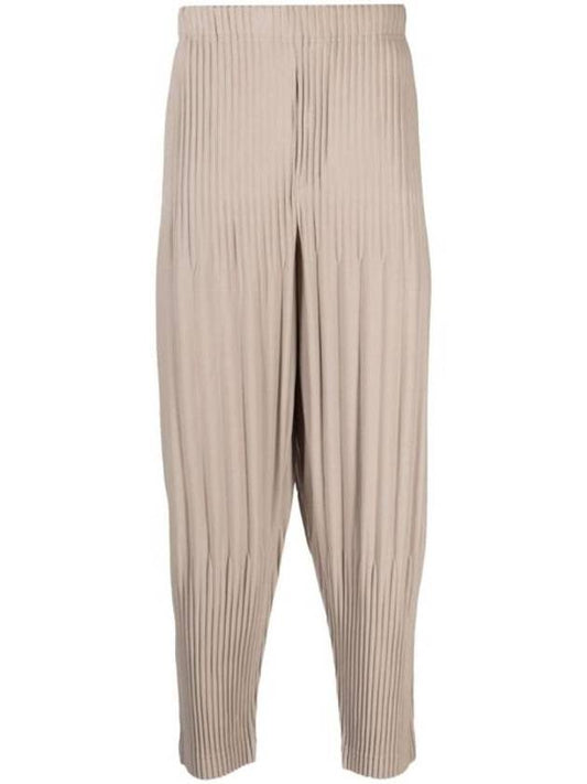 Tapered Track Pants Beige - ISSEY MIYAKE - BALAAN 1