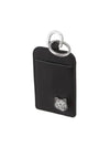 Men’s Fox Head Card Wallet Black - MAISON KITSUNE - BALAAN 5