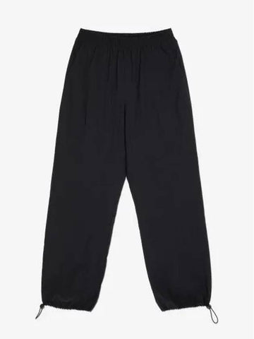 Loose fit banded waist pants black ZEPHYRSNM920BLACK - STUDIO NICHOLSON - BALAAN 1