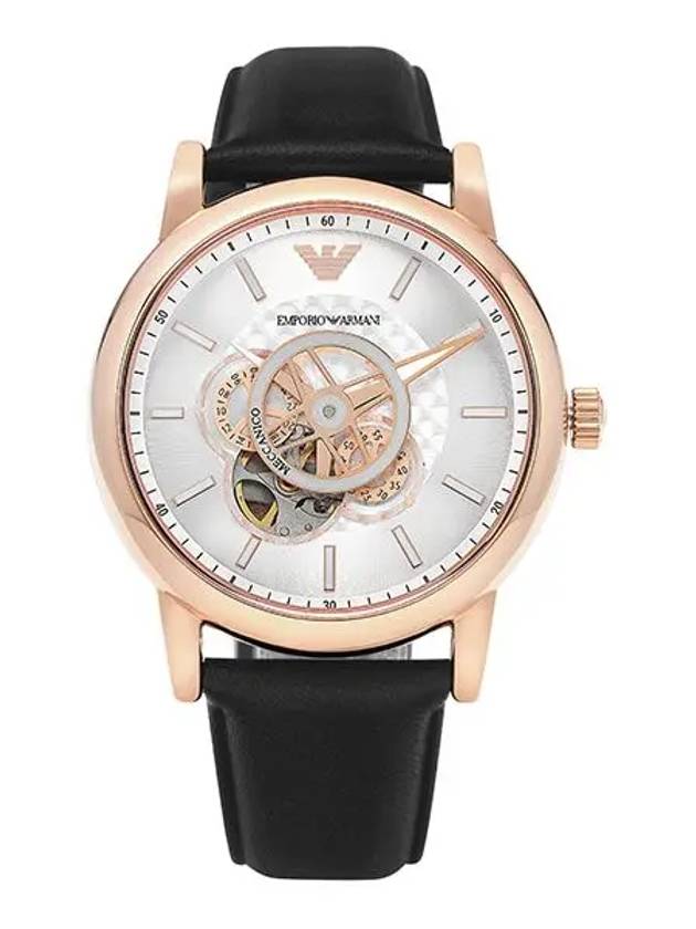 AR60013 Luigi Automatic Men’s Leather Watch - EMPORIO ARMANI - BALAAN 3