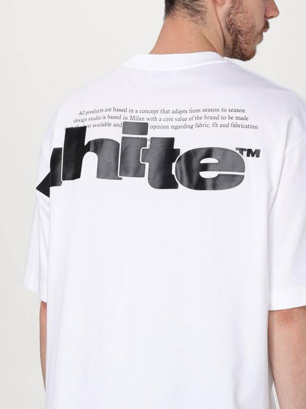 Shared Logo Short Sleeve T-Shirt White - OFF WHITE - BALAAN 6