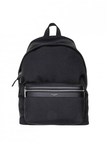 Classic City Backpack Black - SAINT LAURENT - BALAAN 1