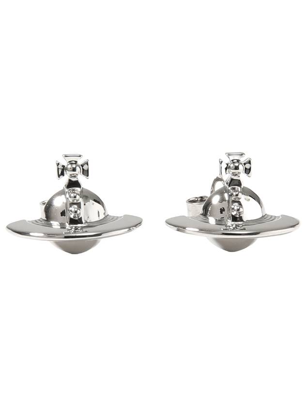 SOLID ORB EARRINGS SILVER - VIVIENNE WESTWOOD - BALAAN 1