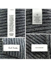 Striped Wool Muffler Blue Red - PAUL SMITH - BALAAN 6