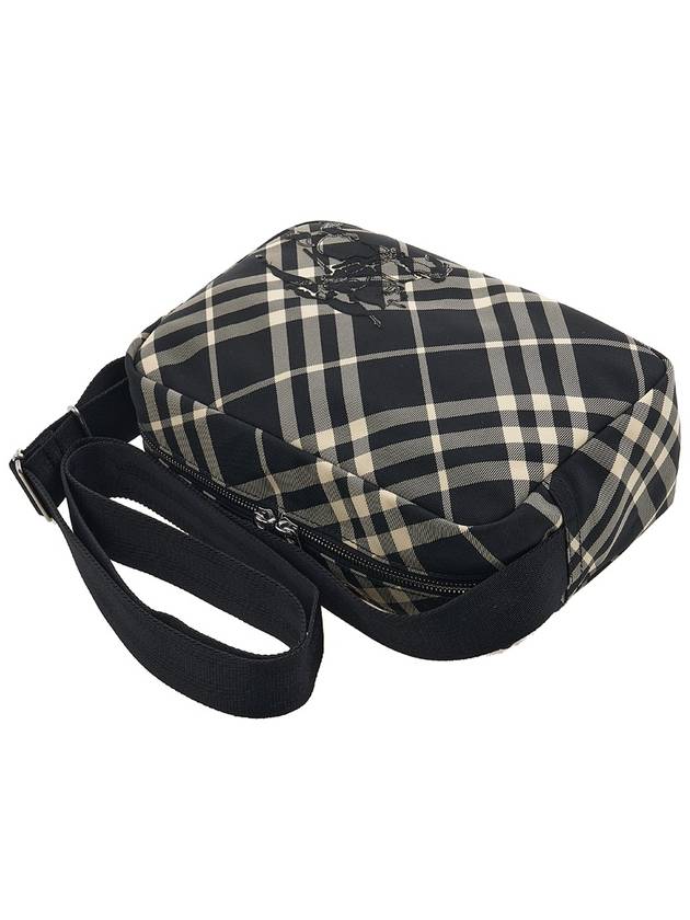 EDK Applique Check Cross Bag Black - BURBERRY - BALAAN 5