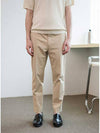 Four Seasons Tapered Fit Banding Pants BEIGE - BLACKBROWN - BALAAN 2