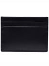 Monogram Card Case in Smooth Leather Black - SAINT LAURENT - BALAAN 5