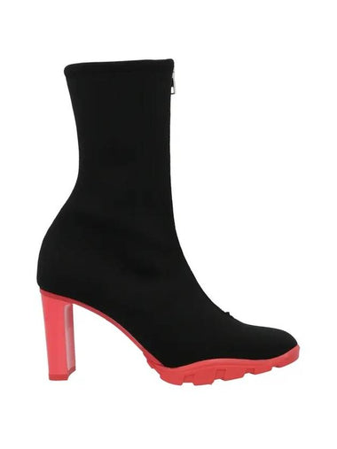 Slim Tread Middle Boots Black - ALEXANDER MCQUEEN - BALAAN 1